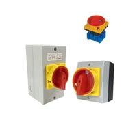 QRJAZHNTP YMD11 Series Isolator Switch Off-ON 25A 32A 3/4P Rotary Changeover Cam Main Interruptor Disconnect Safty Control Circuit LW30(B type,25A-3P)
