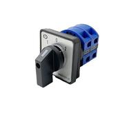 QRJAZHNTP YMW26-25/2 Rotating Selector 25A 2 Poles 3 Position Control Motor Circuit Changeover LW26 LW28 LW39B Cam Switch(1-0-2)