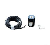 QRP HF Antenna, Shortwave Antenna Base Kit M10 Telescopic Base SO239 Adapter For Shortwave Such USDX(black + grid)