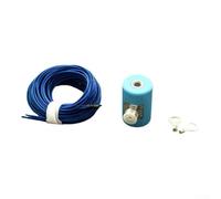 QRP HF Antenna, Shortwave Antenna Base Kit M10 Telescopic Base SO239 Adapter For Shortwave Such USDX(blue + grid)