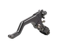 QRPTMBNF 7 8" Handlebar Clutch Lever Compatible with Suzuki RM85 | 22mm Short Stunt Compatible with Suzuki RM125 1992-2008, RMZ250 2004-2017, RMZ450 2005-2017(Titanium)