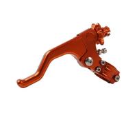 QRPTMBNF 7 8" Handlebar Clutch Lever Compatible with Suzuki RM85 | 22mm Short Stunt Compatible with Suzuki RM125 1992-2008, RMZ250 2004-2017, RMZ450 2005-2017(Orange)
