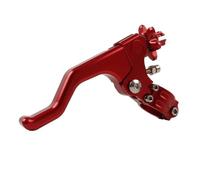 QRPTMBNF 7 8" Handlebar Clutch Lever Compatible with Suzuki RM85 | 22mm Short Stunt Compatible with Suzuki RM125 1992-2008, RMZ250 2004-2017, RMZ450 2005-2017(Red)