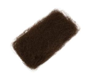 QRSTUVXZY Afro Kinkys Bulk Human Hair For Braiding 50g/pack Bulk Human Braiding Hair for Microlocs Extensions(Medium Brown,10inch)