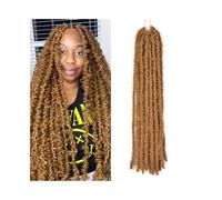 QRSTUVXZY Butterfly Locs Crochet Hair, 1 Packs Soft Pre looped Prelooped Pretwisted Crochet Braids Hair(27,22inch)
