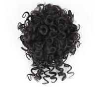 QRSTUVXZY Ponytail Extension 8 Inch Curly Drawstring Pony Tail for Women Synthetic Hairpiece for Daily Use(#2)