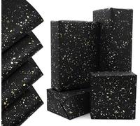 QRTDXP 4pcs Black Matte Wrapping Paper Sheet,76 * 52cm Gift Wrap Paper for Birthday Present Wedding Christmas Decoration