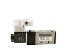 QRUYHBAJU 2 Position 5 Way Solenoid Valve 4v210-08 Pneumatic 12V Valve Controller Switch 24 V Pneumatic Valve 1Pcs(Ac220v C)