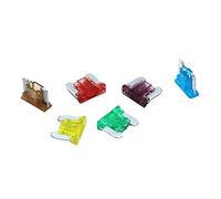 QRUYHBAJU 50pcs/lot Mini Size Micro Car Auto Blade Fuse 5A 7.5A 10A 15A 20A 25A 30A(25v)