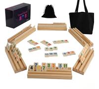 Qryovsa Rummy Cube Game Original (160 Tile+6 Rack)