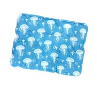 QRZMEDU Portable Gel Ice Pad Water-Activated Dog Cooling Mat for Pet Cats Instants Relief From Heat in Any Environment Portable PVC Pet Cooling Mat Water-Activated Gel Ice Pad Wipe-Clean
