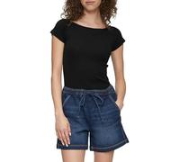 QS Women's 2147377 T-Shirt, Black 9999, M