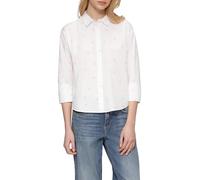 QS Women's Blouse 3/4 Sleeve, White, 18