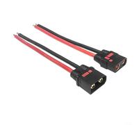 QS8-S Anti-Spark Cable Connector, 110A 500V 10AWG Wire Connector with Gold-Plated Copper Contacts and 5Ω Spark-Prevention Resistor for High-Power RC and EV Applications