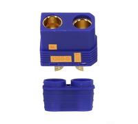QS8-S Battery Resistant Connector 130A Anti-Static Large Energy for High Current Applications Spark Proof Design Blue(female)