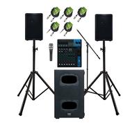 QSC CP8 Complete PA System Bundle