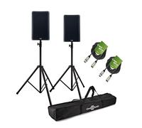 QSC K10.2 10 Active PA Speaker Bundle with Stands and Cables