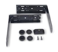 QSC K82NA Powder Coated Steel Yoke Mount Black