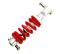 QSCTYG Bicycle Shock Absorber Folding Bike Shock Absorber Damping Cycling Bicycle Parts Rear Suspension Outdoor Accessories Home Spring Alloy Mountain Riding 258(Red 150mm)