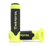 QSCTYG Handlebar Grip 7/8"motorcycle Rubber Gel Brake Handle Taper Motocross Dirt Bike motorcycle grips 661 (Color : Yellow)