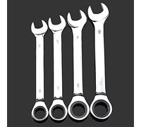 QSCTYG Ratchet wrench set 1pcs 24mm 25mm 27mm 30mm 32mm Fixed Double Head Ratchet Wrench Keys Combination Spanner Set Universal Wrench (Color : 24mm)