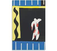 QSDTGHUIKP Famous Henri Matisse Prints《The Clown》Wall Art Henri Matisse Poster Abstract Canvas Painting Retro Picture for Room Decor 40x55cmx1 Frameless