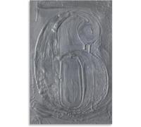 QSDTGHUIKP Modern Jasper Johns Poster Abstract Untitled Wall Art Jasper Johns Prints Pop Jasper Johns Canvas Painting for Home Decor Picture 60x90cm Unframed