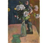 QSDTGHUIKP Paul Gauguin Poster Paul Gauguin Prints《Roses et statuette》Canvas Painting Aesthetic Wall Art for Home Wall Picture Decor 40x65cmx1 Frameless