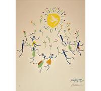 QSDTGHUIKP Youth in the sun by Pablo Picasso Poster Aesthetic Wall Art Pablo Picasso Abstract Prints and Canvas Painting for Home Wall Decor 40x60cm Frameless