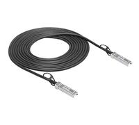 QSFPTEK 10G SFP+ DAC Cable, 5m (16ft) Passive Direct Attach 10Gbase-CU with Mini Gbic Module, 10gbe SFP+ to SFP+ Copper Twinax Cable for Cisco SFP-H10GB-CU5M Ubiquiti Netgear Open Switch Devices