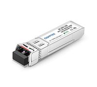 QSFPTEK 10G SFP+ Module LC Single-Mode Transceiver 10GBASE-ER for Cisco SFP-10G-ER, Ubiquiti, Netgear, Mikrotik, D-Link, TP-Link, Broadcom (1550nm, 40km, with DDM)