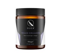 Qsilica Vegan Collagen 60 Capsules in Black | Size: 60 Caps Qsilica Black 60 Caps