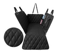 QSJKLC Dog Car Seat Cover Dog Hammock,For BMW X5 2019-2024 Dog Car Seat Cover,Nonslip Car Pet Backseat Protector with Mesh Window,C-Black