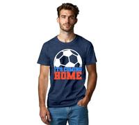 Qskall Mens Football Shirt Sports Lover T-Shirts Its Coming Home Tee Tops Blue