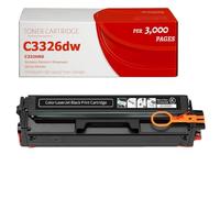 QSKXRE C332HK0 C332HC0 C332HY0 C332HM0 Replacement, Compatible Toner Cartridge for Lexmark C3326dw Printer 1 black