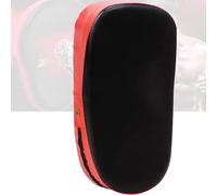 QSLKI Boxing Pads, Curved PU Leather Focus Pad for Training, Kickboxing Pads for Blocking, MMA, Muay Thai & Kick Martial Arts, Adjustable Straps Hook and Boxing Mitts for Men & Wome(rectangle)