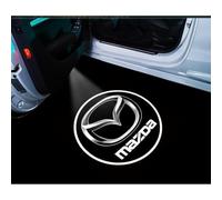 QSLLLY 2 Pcs Car Welcome Door Light for Mazda MX-5 Mk1 Mk2 Mk3,LED Projector Door Shadow Light Car Door Step Courtesy Welcome Lights Decorative Accessories