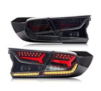 QSLLLY Car Rear Tail light for Accord 2018 2019 2020 2021 2022,LED Rear Tail Light Brake Stop Lamp Tail Fog Lamp Warning Flashing Light Replacement Accessories