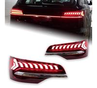 QSLLLY Car Rear Tail light for Audi Q7 2006-2009 2010 2011 2012 2013 2014 2015,LED Rear Tail Light Brake Stop Lamp Tail Fog Lamp Warning Flashing Light Replacement Accessories,2006-2009-normal