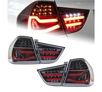 QSLLLY Car Rear Tail light for BMW 3 Series E90 2009 2010 2011 2012,LED Rear Tail Light Brake Stop Lamp Tail Fog Lamp Warning Flashing Light Replacement Accessories