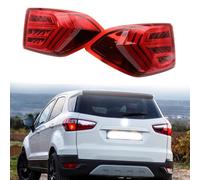 QSLLLY Car Rear Tail light for Ford Ecosport 2013 2014 2015 2016 2017 2018 2019,LED Rear Tail Light Brake Stop Lamp Tail Fog Lamp Warning Flashing Light Replacement Accessories