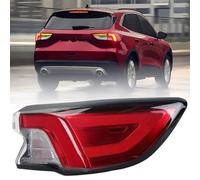 QSLLLY Car Rear Tail light for Ford Escape 2020 2021 2022,LED Rear Tail Light Brake Stop Lamp Tail Fog Lamp Warning Flashing Light Replacement Accessories,Right Outer-normal