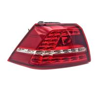 QSLLLY Car Rear Tail light for VW Golf 7 2013 2014 2015 2016 2017,LED Rear Tail Light Brake Stop Lamp Tail Fog Lamp Warning Flashing Light Replacement Accessories,Bright-Red-LeftOuter