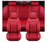 QSLLLY Car Seat Covers for MG HS Trophy 2024,Leather Seat Covers Luxury Front Back Full Surround Protectors Cushion Waterproof Comfortable Interior Accessories,F
