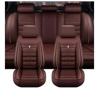 QSLLLY Car Seat Covers for MG HS Trophy 2024,Leather Seat Covers Luxury Front Back Full Surround Protectors Cushion Waterproof Comfortable Interior Accessories,E
