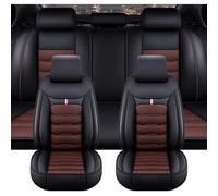 QSLLLY Car Seat Covers for MG HS Trophy 2024,Leather Seat Covers Luxury Front Back Full Surround Protectors Cushion Waterproof Comfortable Interior Accessories,D