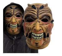 QSLWcos Jeepers Creepers Mask Halloween Creeper Costume for Adult Scary Killer Ogre Demon Zombie Mask Monster Cosplay Prop