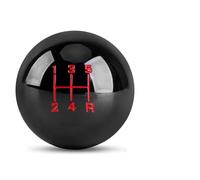 Qsnfda Car Gear Knob Gear Shift Knob with M8 M10 M12 Adapter 5 Speed Round Ball Replacement Shifter Automatic Manual Stick Shift Heads Universal Gear Shift Knob(5 Speed Small Font)