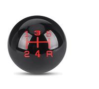 Qsnfda Car Gear Knob Gear Shift Knob with M8 M10 M12 Adapter 5 Speed Round Ball Replacement Shifter Automatic Manual Stick Shift Heads Universal Gear Shift Knob(5 Speed Large Font)