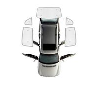 Qsnfda Car Window Shade For Toyota For Corolla E210 For Touring Sport 2018~2023 Car Anti-UV Window Visor Covers Car Full Window Sunshade(Rear sunshades)